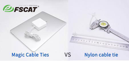The difference between magic cable tie and nylon cable tie